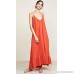 9seed Women's Paloma Ruffle Maxi Dress Dahlia B07PDH5BB7